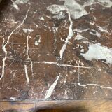 Console d’époque Napoléon III en noyer et placage