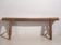 Antique solid wood bench (c.1870) #20