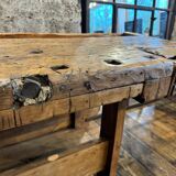 Old carpenter's workbench
