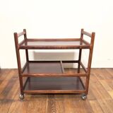 Johannes Andersen Scandinavian serving trolley in Rio rosewood