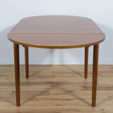 Table à manger extensible en teck danois, années 1960