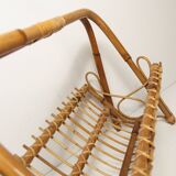 Bamboo magazine rack 1960