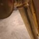 VINTAGE 70'S BRASS MIRROR