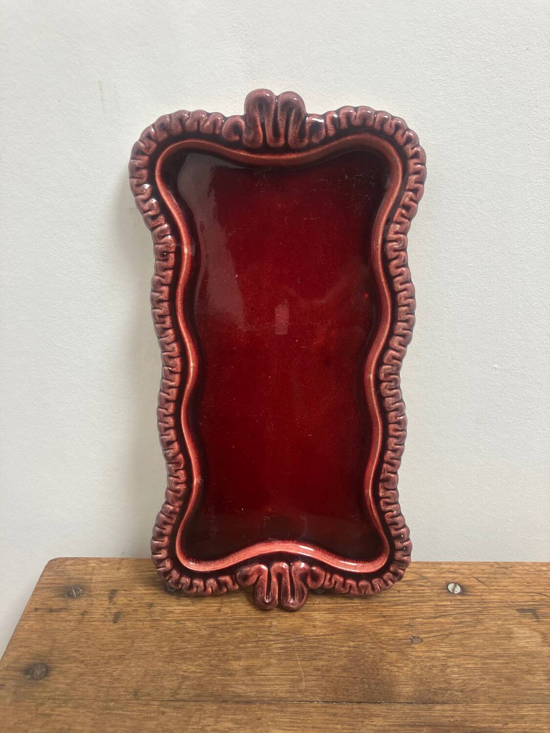 Ceramidi à marseille plat / grand vide poche 1950