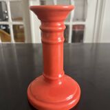 pair of ceramic candlesticks 1980