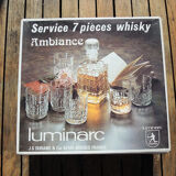 Former whisky service luminarc – durand (7 pcs)