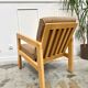 Fauteuil scandinave pied de poule