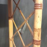 Rattan shelf