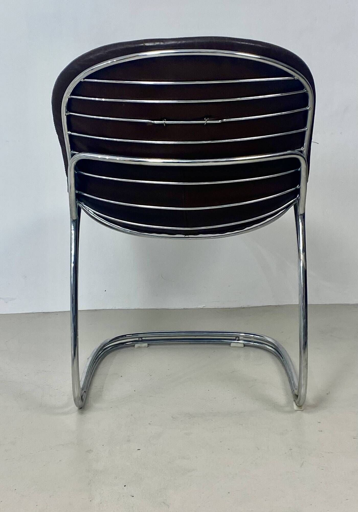 Set of six “Sabrina” chairs – Gastone Rinaldi for Rima Italy