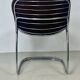 Set of six “Sabrina” chairs – Gastone Rinaldi for Rima Italy