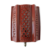 Open earthenware wall lamp