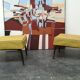 Pair of chairs by Jacques Hitier, 1950s