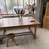 XXL solid oak table 3m2