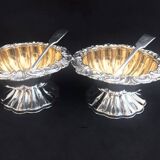 Salière et poivrier antique Anglais