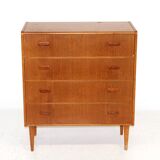 Teak chest of drawers, Sweden, 1960