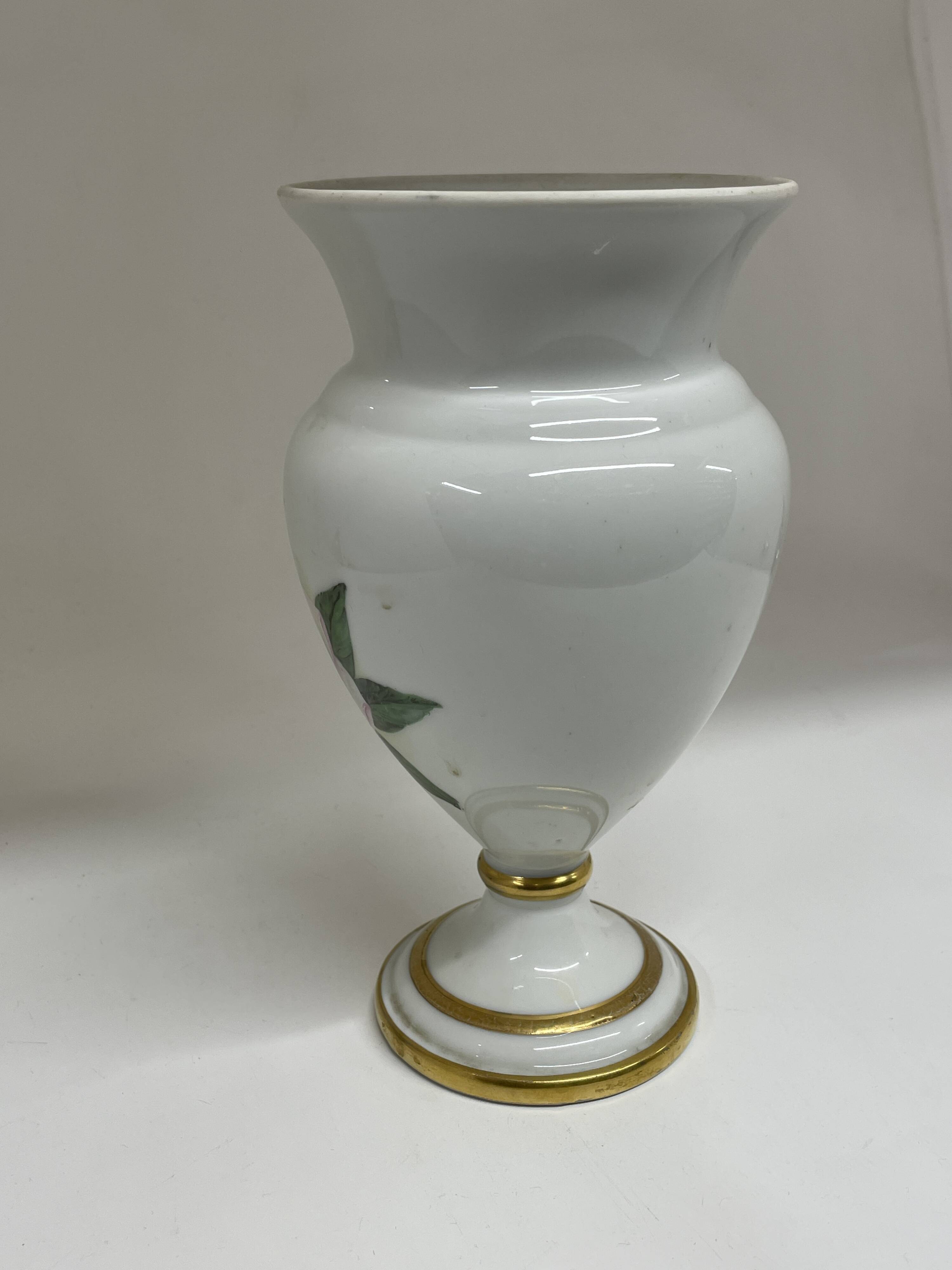 Limoges porcelain vase by Madeleine Sezille