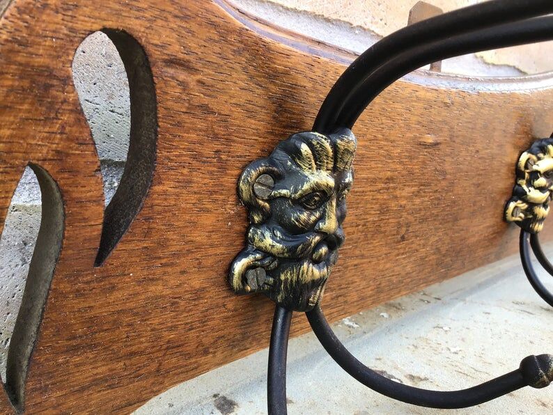 1930 art deco patères wall coat holder