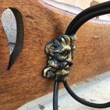 1930 art deco patères wall coat holder