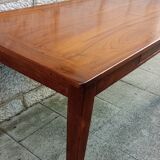 Solid walnut bistro table.