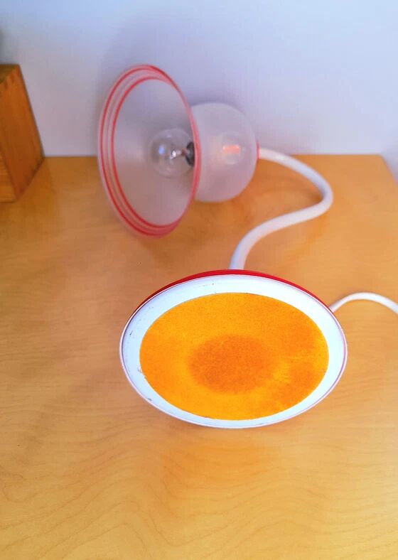 SCE metal desk lamp 1980