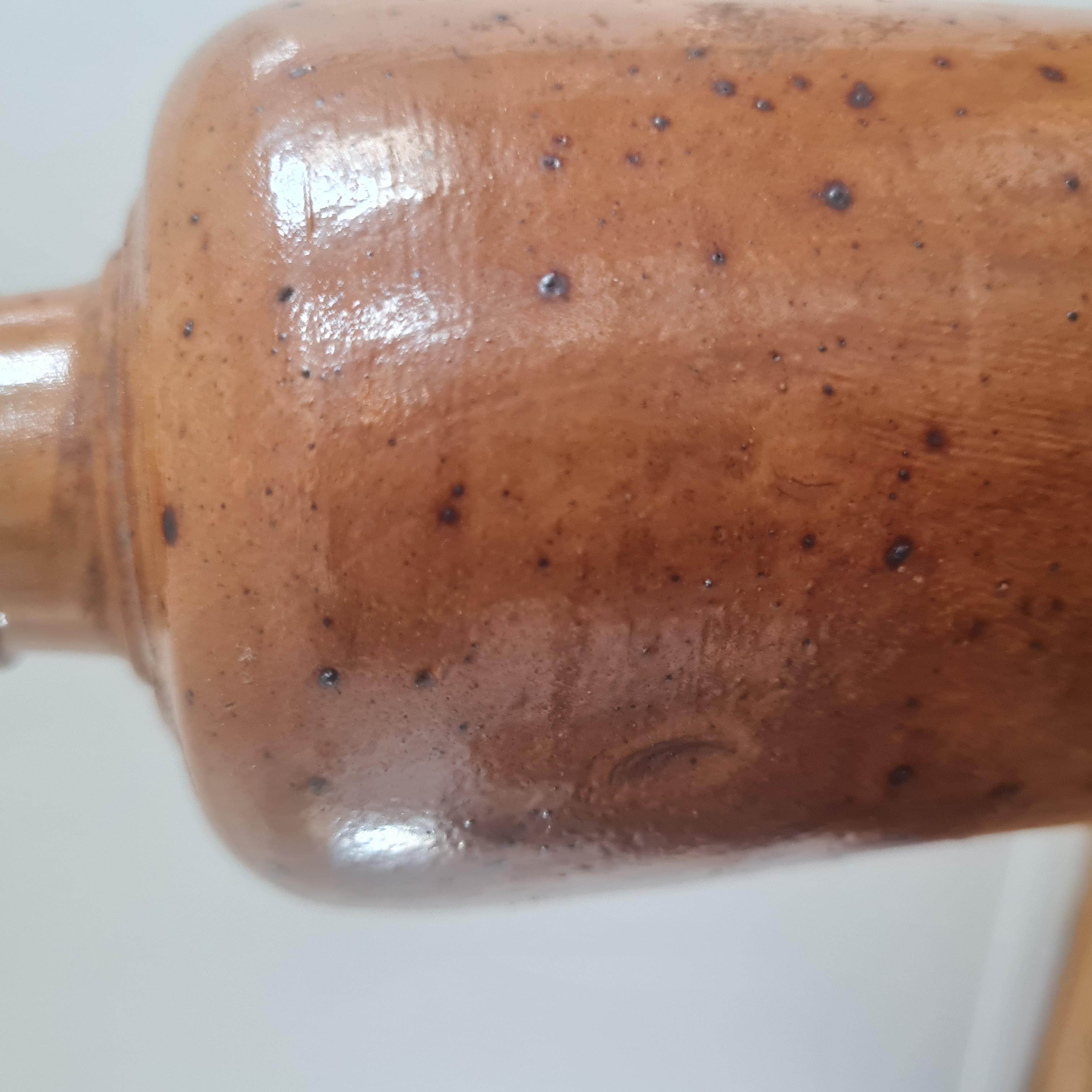 Old sandstone bottle