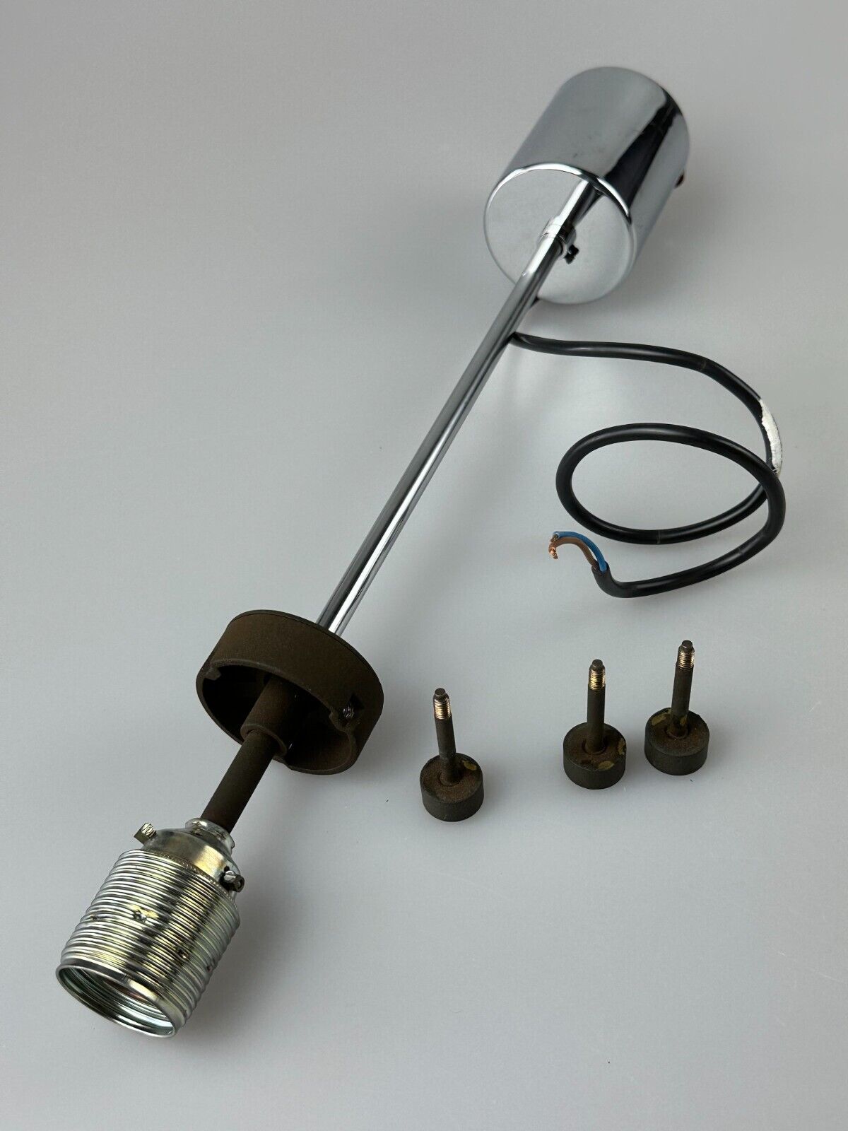 XL 60s 70s ceiling lamp ball lamp Glashütte Limburg Germany glass design