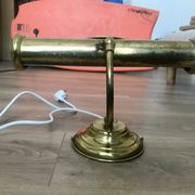 Magnificent antique wall lamp of Notary/Banker/Articulated Piano in brass.