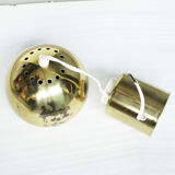 Magnetic brass ball light by Reggiani