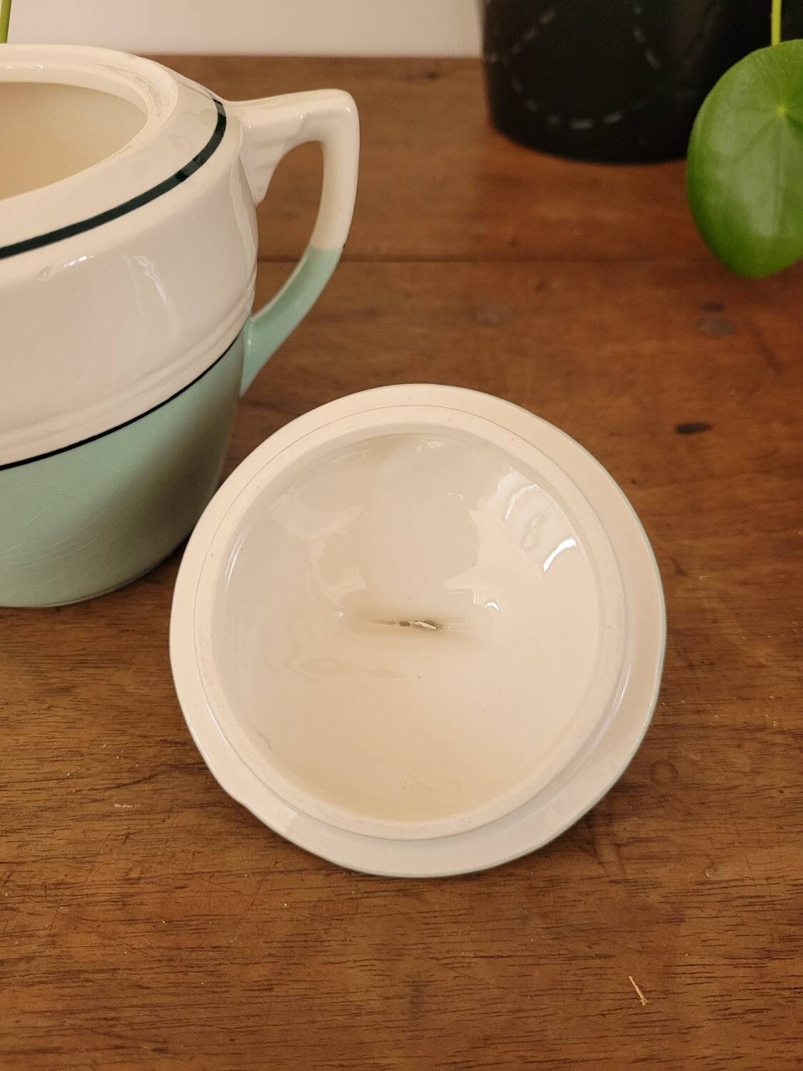 Ceranord France sugar bowl