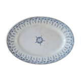 Plat de service en terre de fer