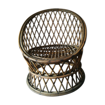 Fauteuil en rotin