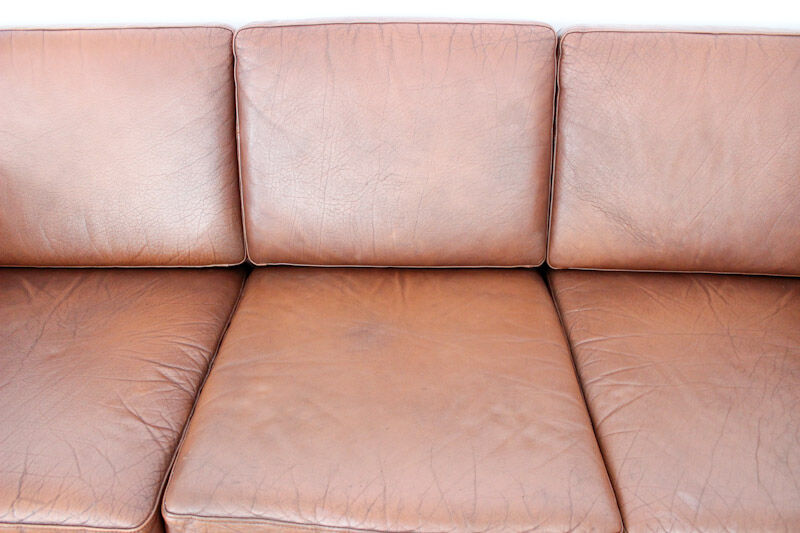 Sofa 3 places leather