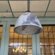Blue/white glazed ceramic suspension