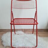 Nels Gammelgaard Ted Net red Chair