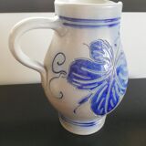 Pitcher in grey and blue Alsace sandstone