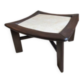 Table basse Japandi vintage