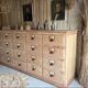 Old workshop drawer unit