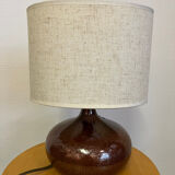 Vintage stoneware floor lamp