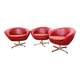 Set of swivel chairs, Czechoslovakia, 60s, Up Zavody Rousinov