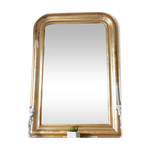 Miroir doré style Louis