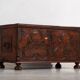 Antique carved chest (c.1920)