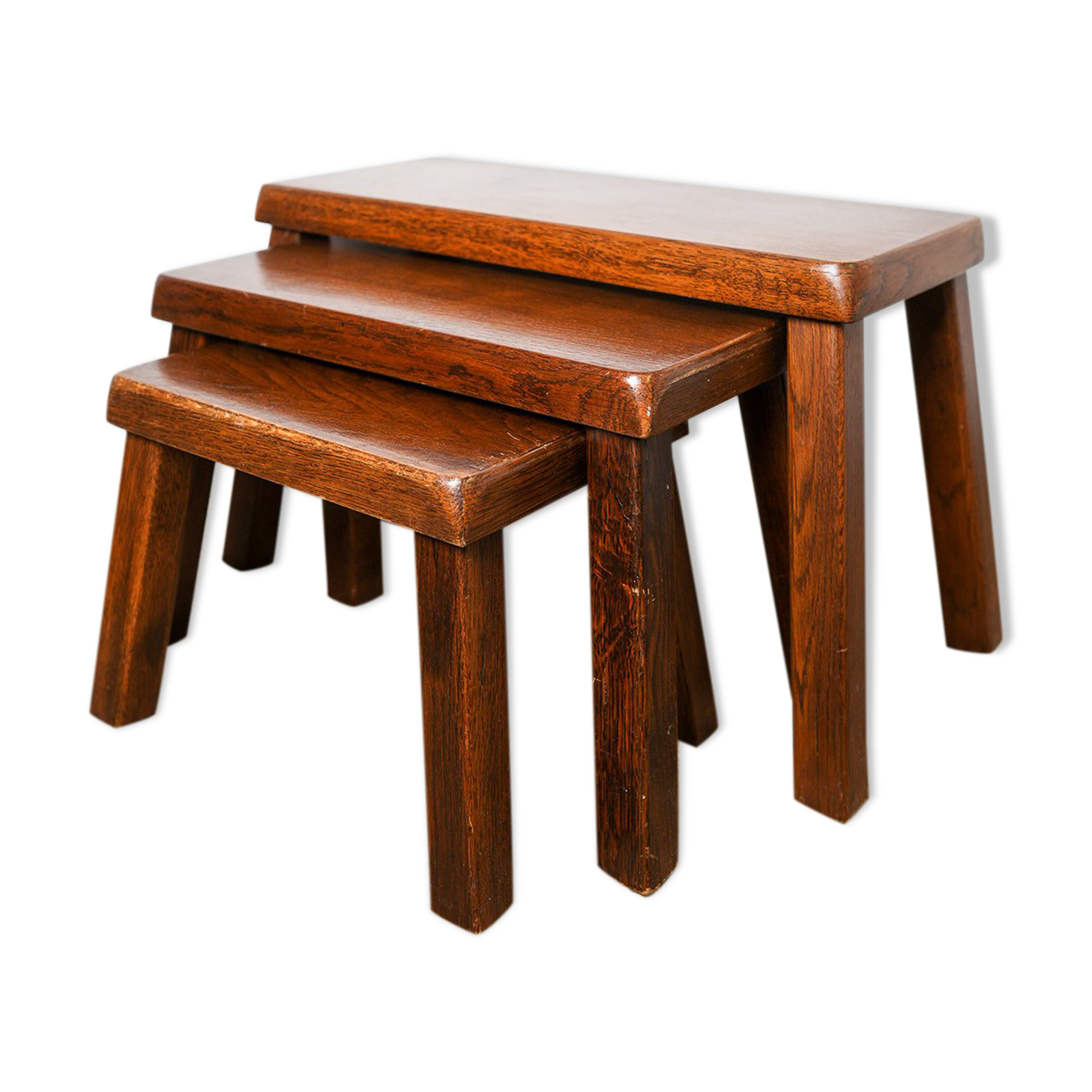 Oak nesting tables