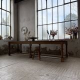 XXL solid oak table 3m2