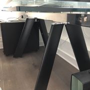 Table de repas en verre Chronos de Roche Bobois