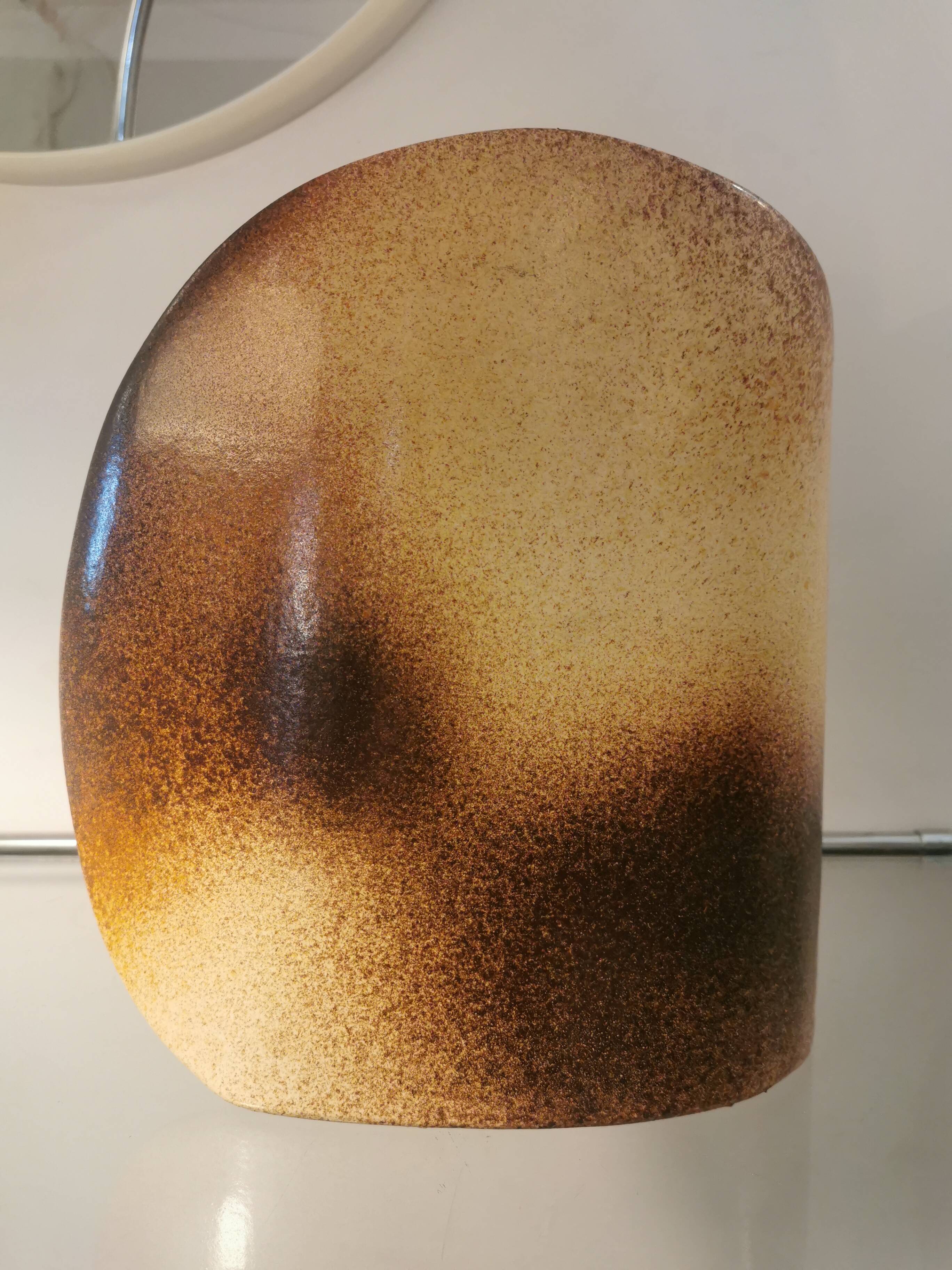 Vintage vase by Fred and Andrée Stocker, France, 1970s