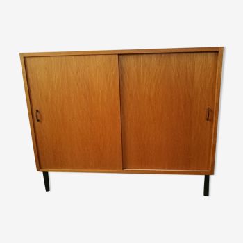 Buffet vintage portes coulissantes 1970