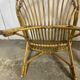 Paire de fauteuils rotin
