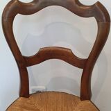 Louis Philippe chair in cherry wood circa 1900