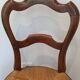 Louis Philippe chair in cherry wood circa 1900