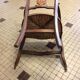 Wood and Straw armchair